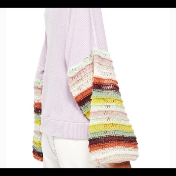 NWT; Free People Cha Cha Swit in Mist Lilac: Size: Large - Picture 2 of 14